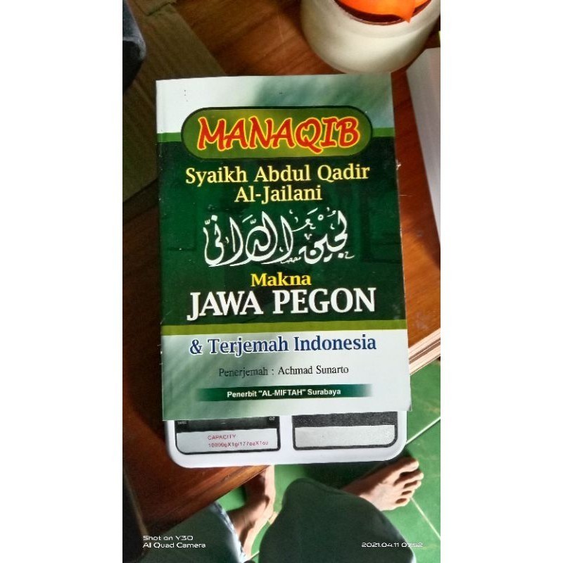 Terjemah Manaqib makna Jawa pegondan indonesia