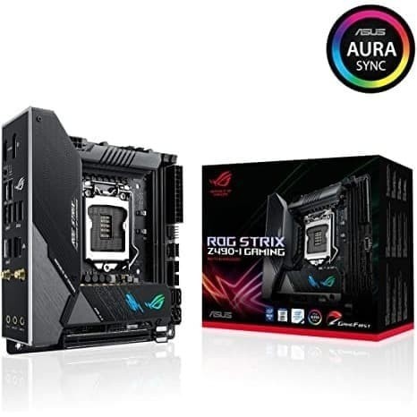 ASUS MOTHERBOARD ROG STRIX Z490I | Z490I GAMING MINI-ITX (INTEL, LGA 1200. DDR4)