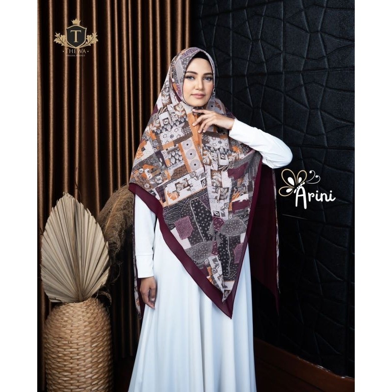 hijab motif // khimar motif arini // jilbab motif syar'i