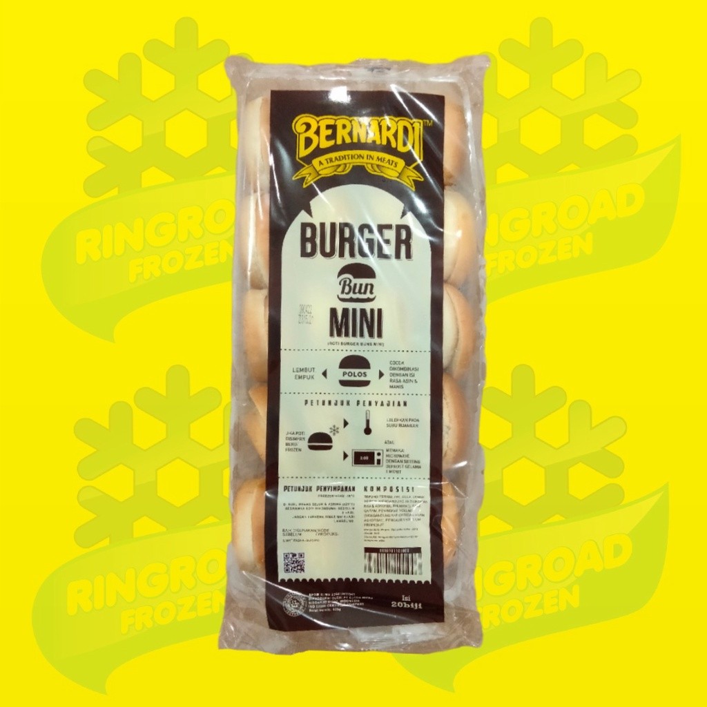 

BERNARDI ROTI BURGER MINI 20 PCS