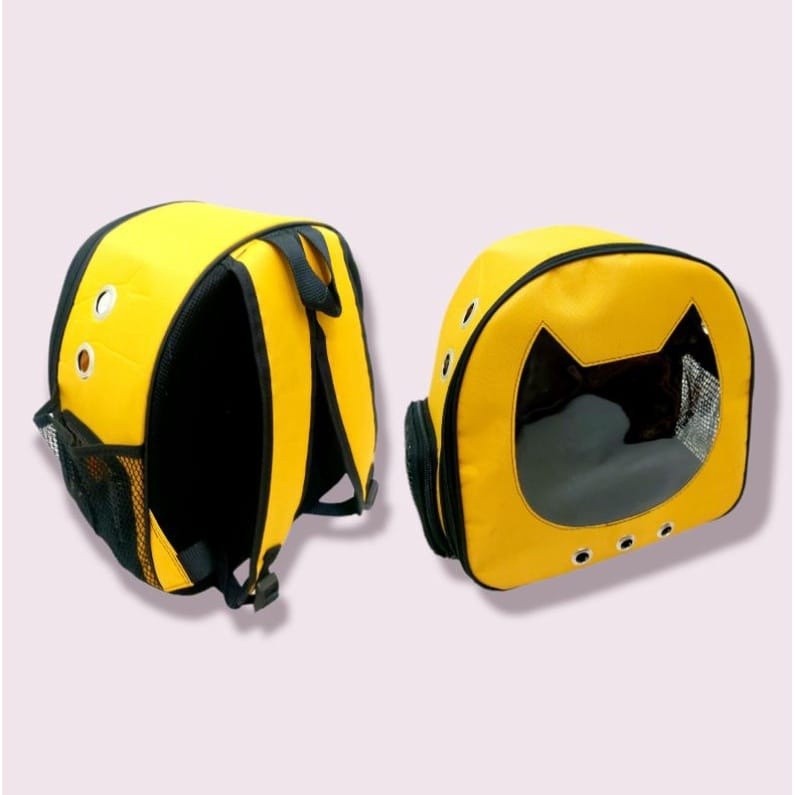 Tas Kucing Model Kepala Kucing Transparan