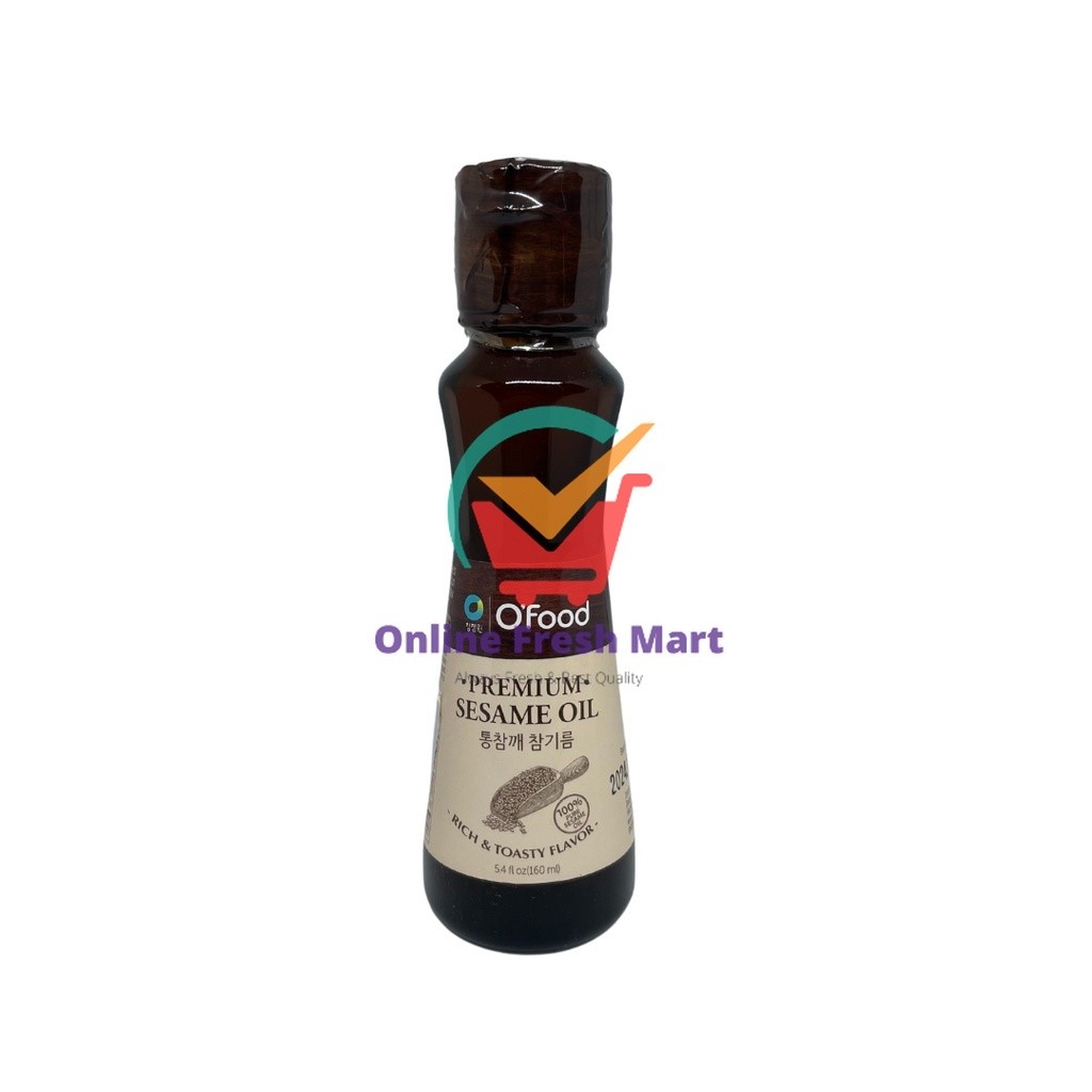 

Daesang Chung Jung One Ofood O Food Premium Sesame Oil / Minyak Wijen Korea 160ml - Online Fresh Mart Denpasar