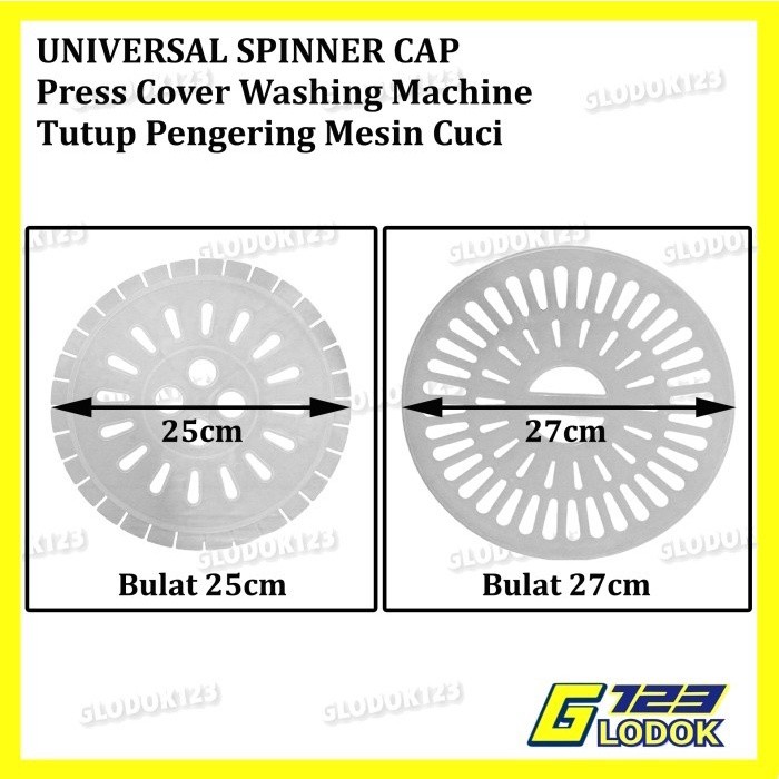 Tutup Tabung Pengering Mesin Cuci Dryer Washing Machine Spinner Spin G1659
