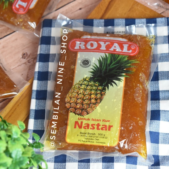 

[New]Promo ROYAL isian Kue NASTAR 500 Gram Selai NANAS