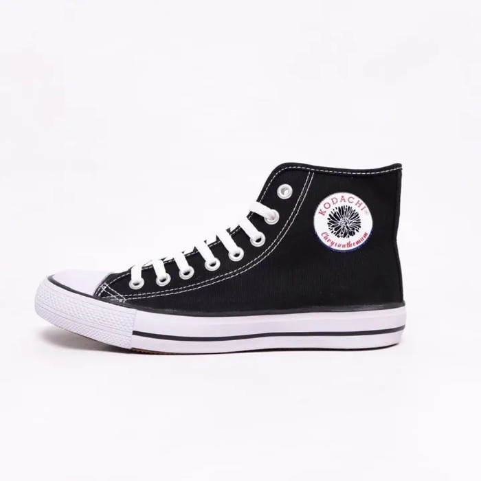Kodachi 901 High Cut Hitam Size Anak 28-36 Seragam Sepatu Sekolah - 28