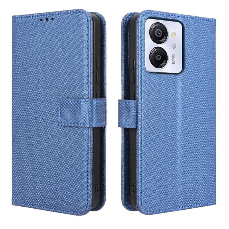 For Blackview Oscal Modern 8 Diamond Pattern Luxury wallet Leather Strap For Blackview Oscal Modern 