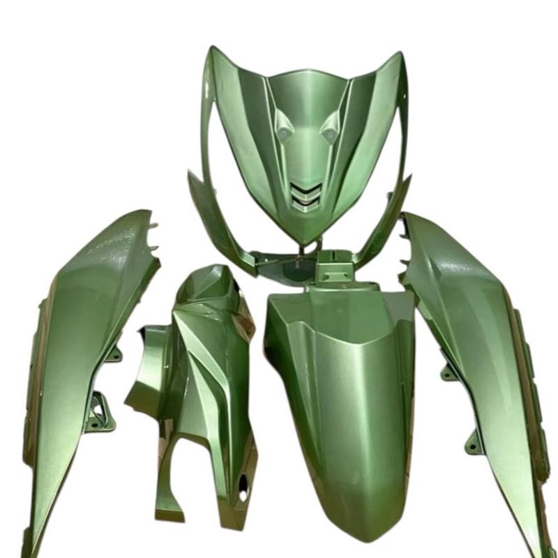 Cover Full Body Halus Motor Beat Fi Starter Kasar/Halus Warna Millenium Jade Motorcycle