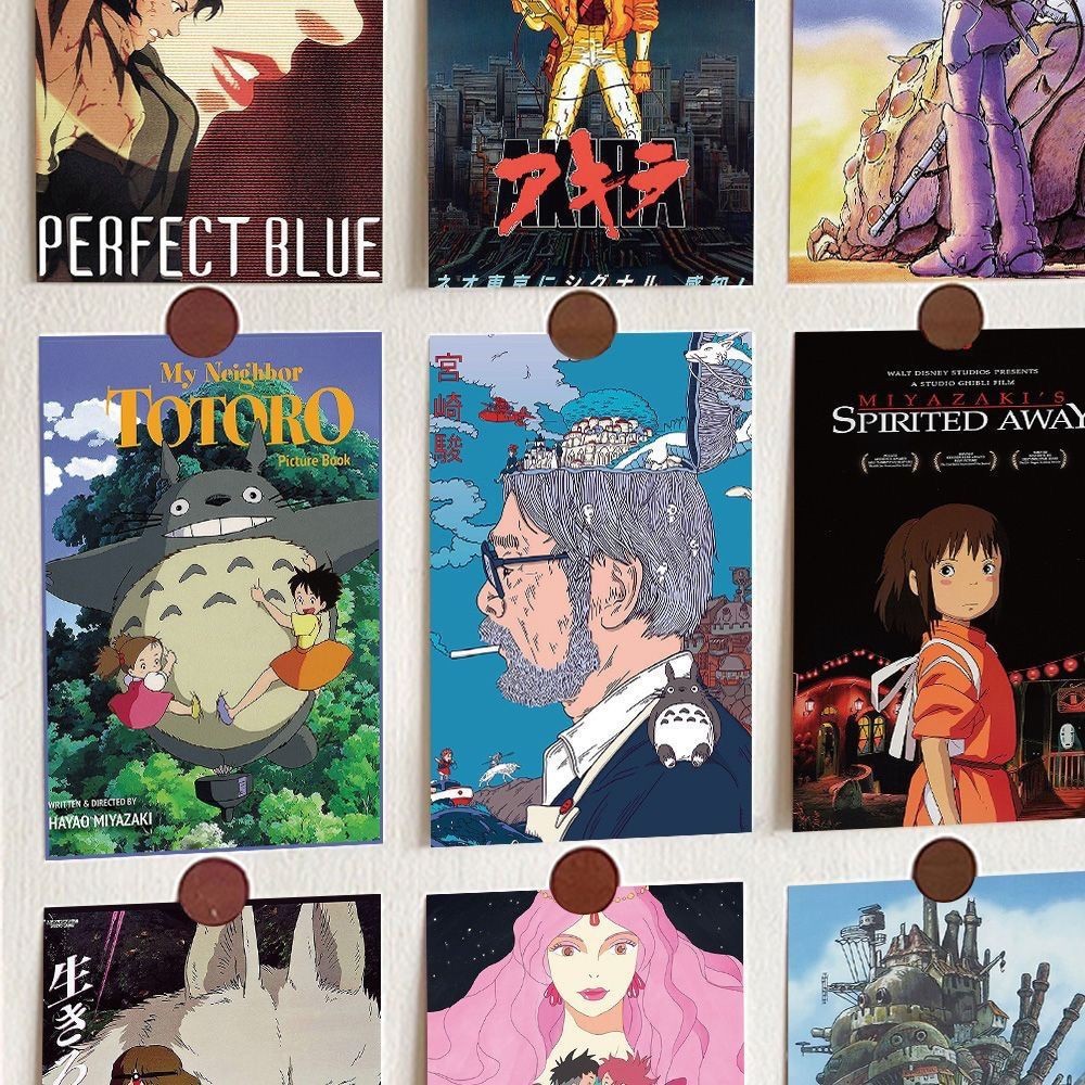

10 Best-selling Cover Cards Postcards Room Bedroom Dormitory Desk Decoration Posters and Wall Stickers of Anime Movies