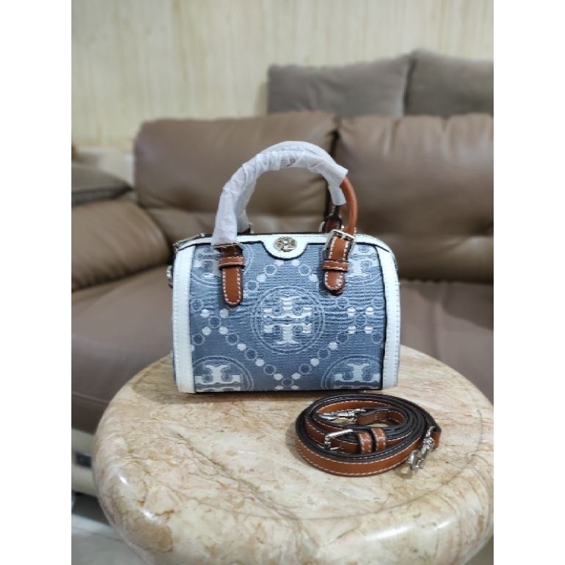 Tas Tote Bag Wanita  Mini Speedy Bag Denim Murah