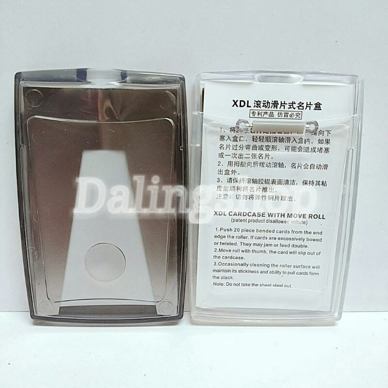 

[ 1 BH ] Kotak Kartu Nama Tanpa Sentuh Tangan DALINGSHOP