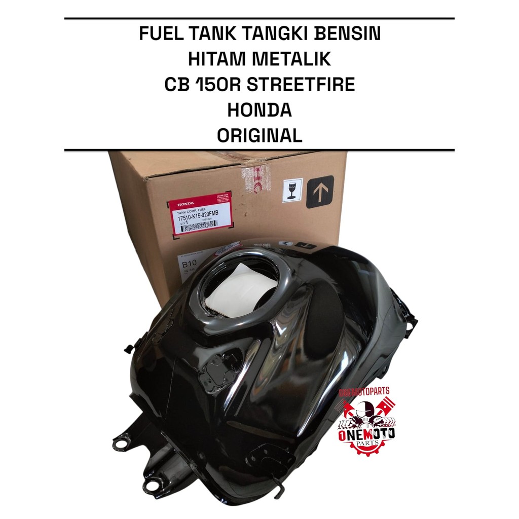 FUEL TANK TANGKI BENSIN HITAM METALIK CB 150R STREETFIRE HONDA 17510-K15-920FMB ORIGINAL