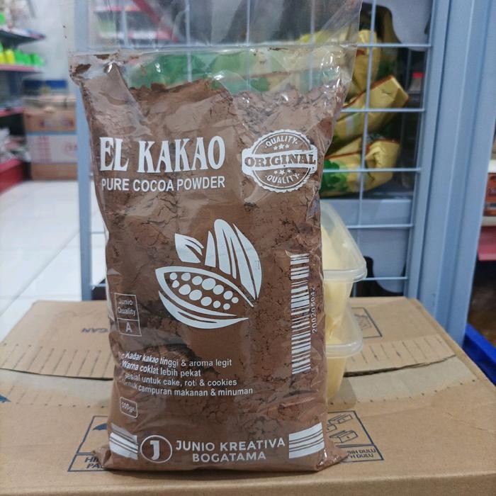 

El Kakao Cokelat Bubuk Pure Cocoa Powder 500 Gram