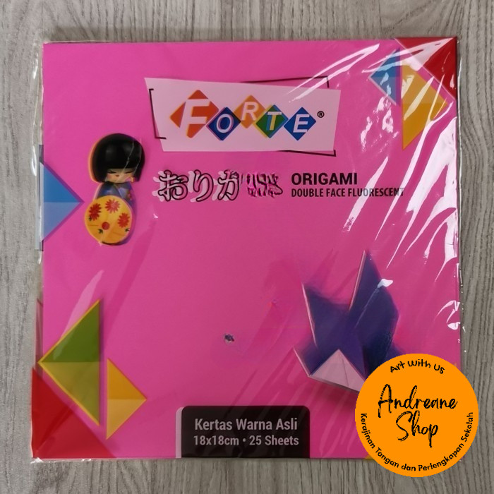 

Kertas Origami Forte Double Side 18x18 cm