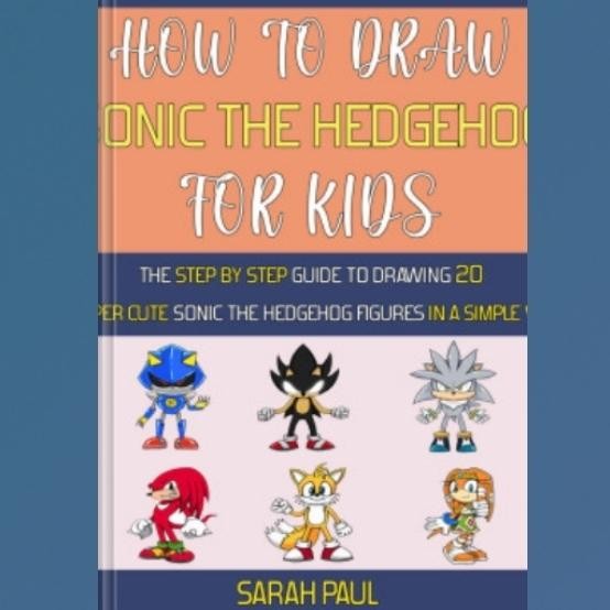 Buku How To Draw Sonic The Hedgehog Characters - Soft Cover