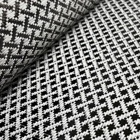 

X Pattern 3K 240G Carbon Fiber Cloth Jacquard Carbon Fabric Automotive Carbon Fiber DIY