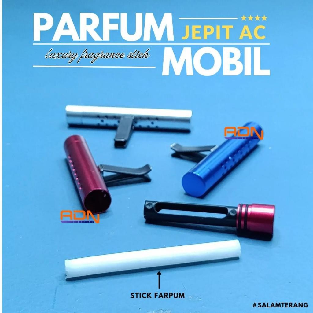Pengharum Pewangi Mobil Car Vent Parfum Jepit Stick by ADN.in