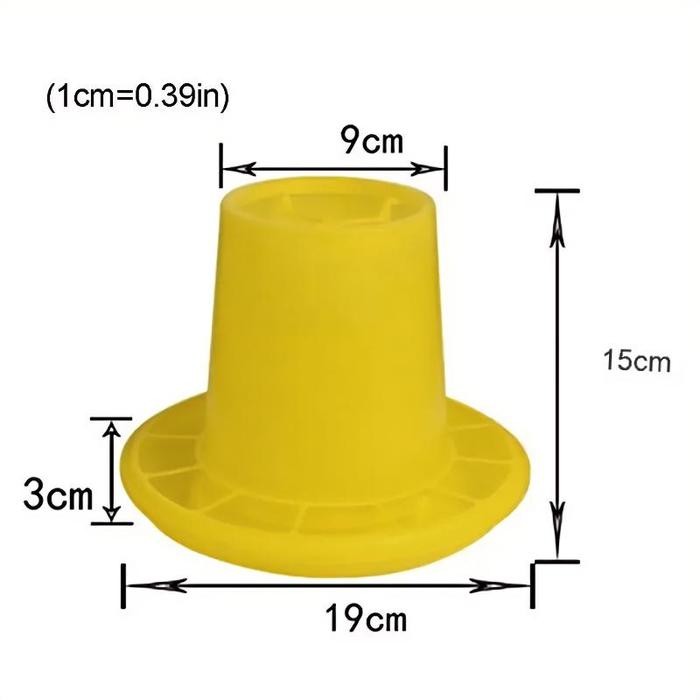 Promo Kapasitas 1,5kg (Sebenarnya 2kg) Super Feeder Super Feeder Ayam Tempat Pakan Ayam Super Feeder