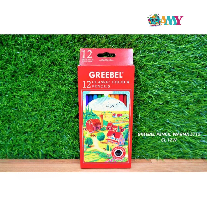 

GREEBEL PENCIL WARNA S712 CL12 W AMY STASIONARY