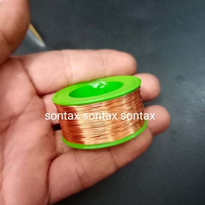(BACA DESKRIPSI) kawat 0.35mm 0.35mm 0.35 0.35 mm wire email enamel tembaga murni impor