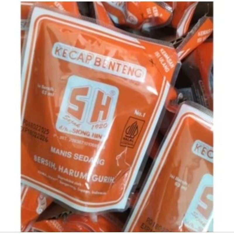 

Kecap SH Benteng Manis Sedang kemasan Pouch 63ml