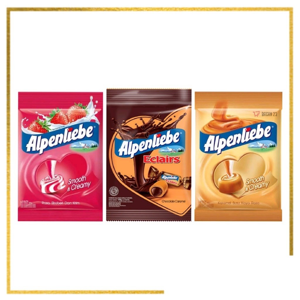

Alpenliebe Original Caramel - Alpenliebe Choco Eclairs