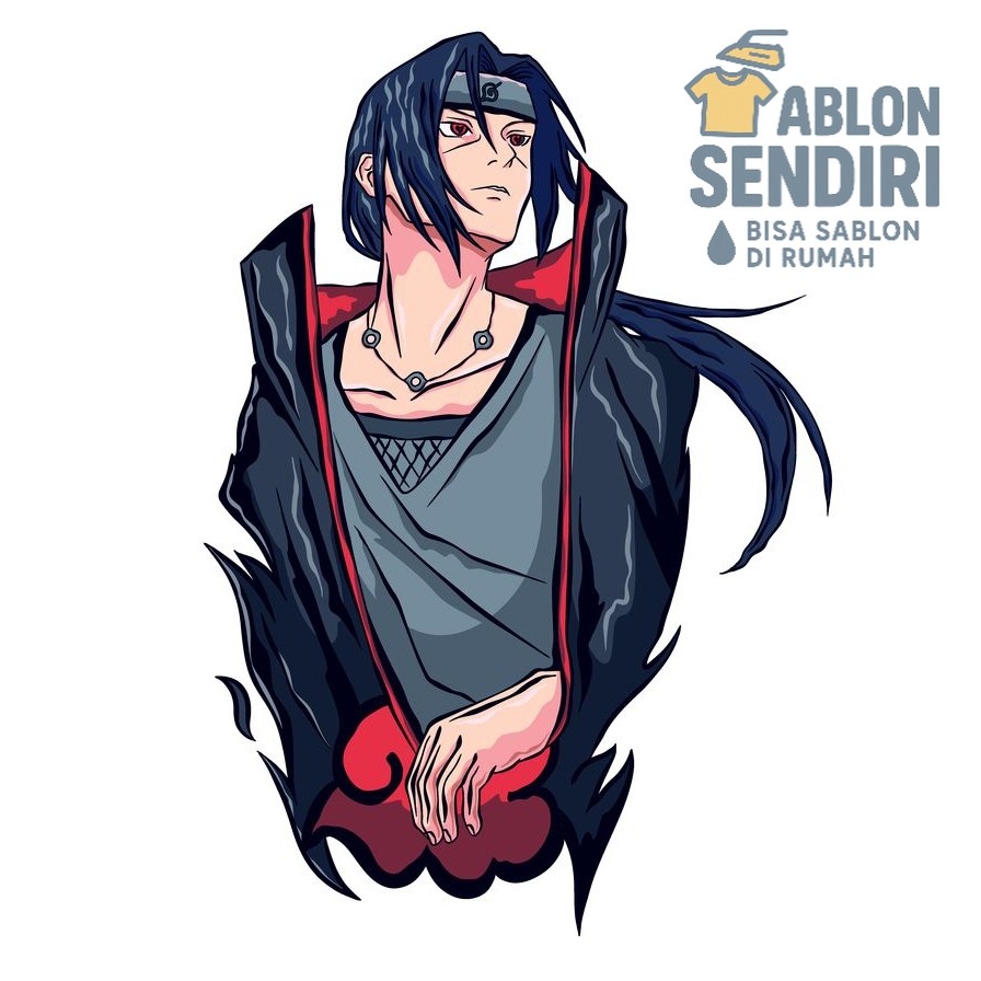 Sablon Gosok - ANIME - Siap Setrika - Sablon Desain Lengkap - Sesuai Gambar UN038