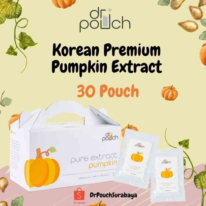 

New DrPouch -Korean Premium Pumpkin Extract ( isi 30 pouch ) drpouchsurabayaPremium