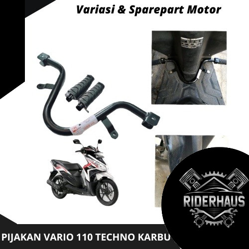 Step Vario 110 Karbu Satu Set High Quality PNP Vario 110 Techno Karbu