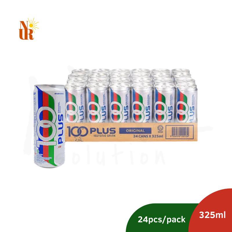 

F&N 100 Plus Original 325ml x 24pcs [Tray/Karton] - Minuman Isotonik