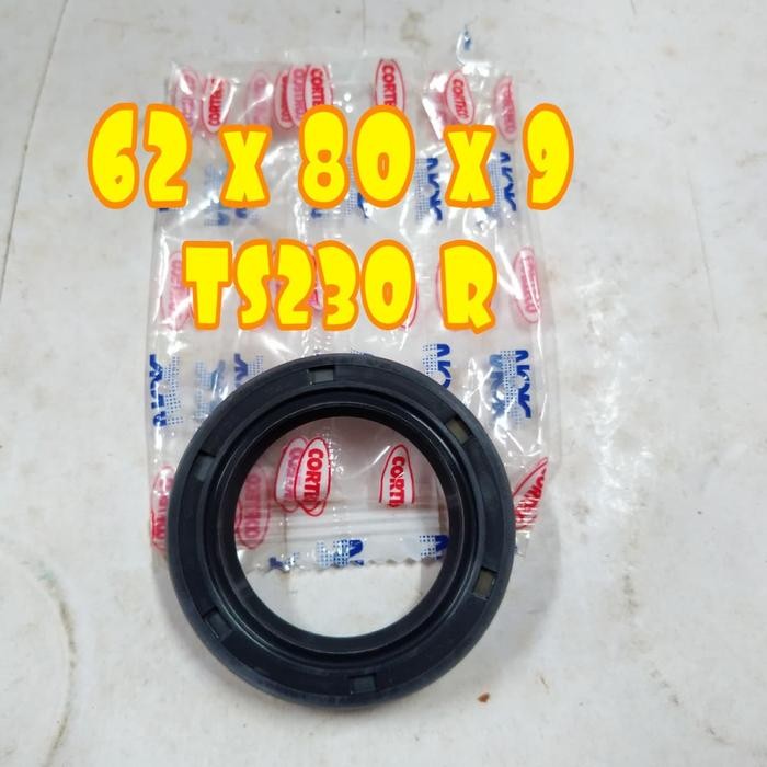TS230 Oil Seal Rear Flywheel Roda Angin 62 x 80 x 9 TS-230 TS 230 NOK