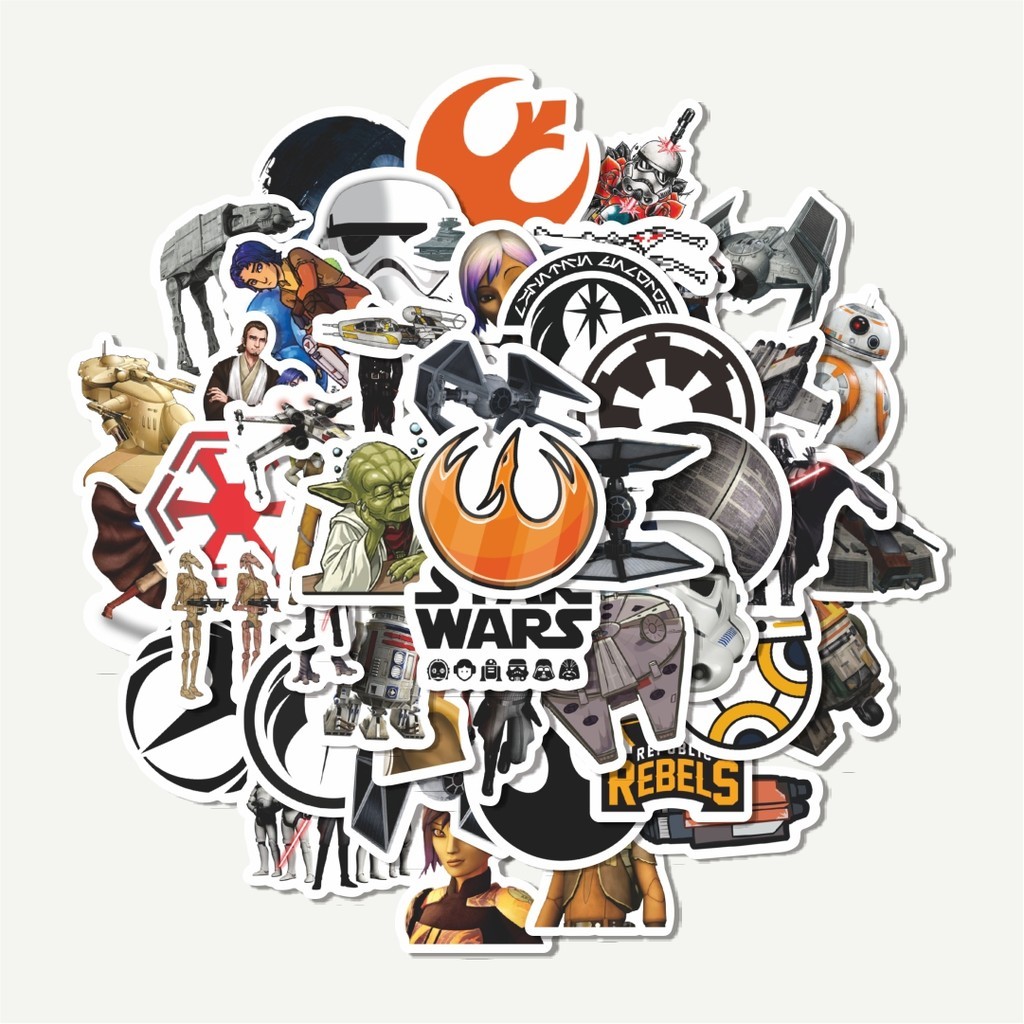 

Sticker Pack Stiker Kartun Star Wars Rebels | Sticker TUMBLR | Stiker LAPTOP KOPER HELM