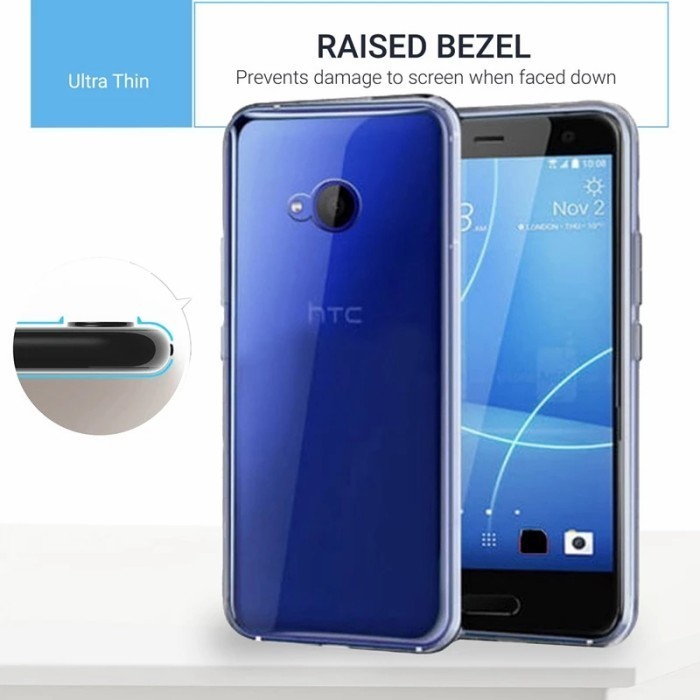 SOFTCASE ULTRATHIN HTC U11 CASING BENING TRANSPARAN TPU