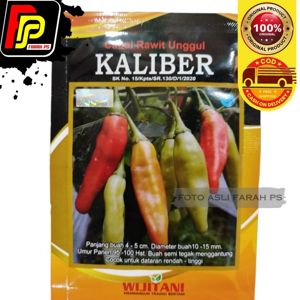 Benih Bibit Cabai Rawit Unggul - Cabe Rawit Kaliber 10 gr Merah
