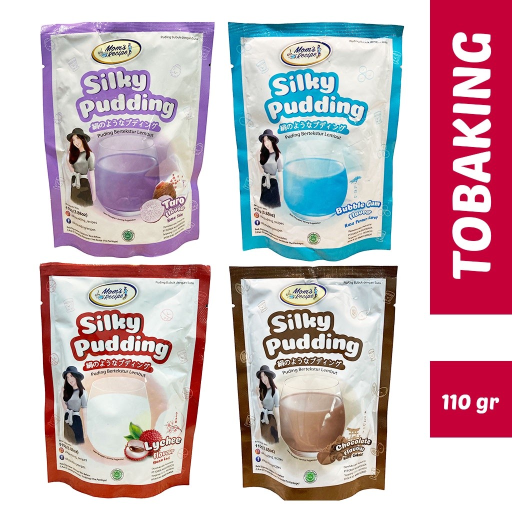 

SILKY PUDDING Forisa Mom's Recipe Pouch 110 gr PUYO Puding Susu Smooth