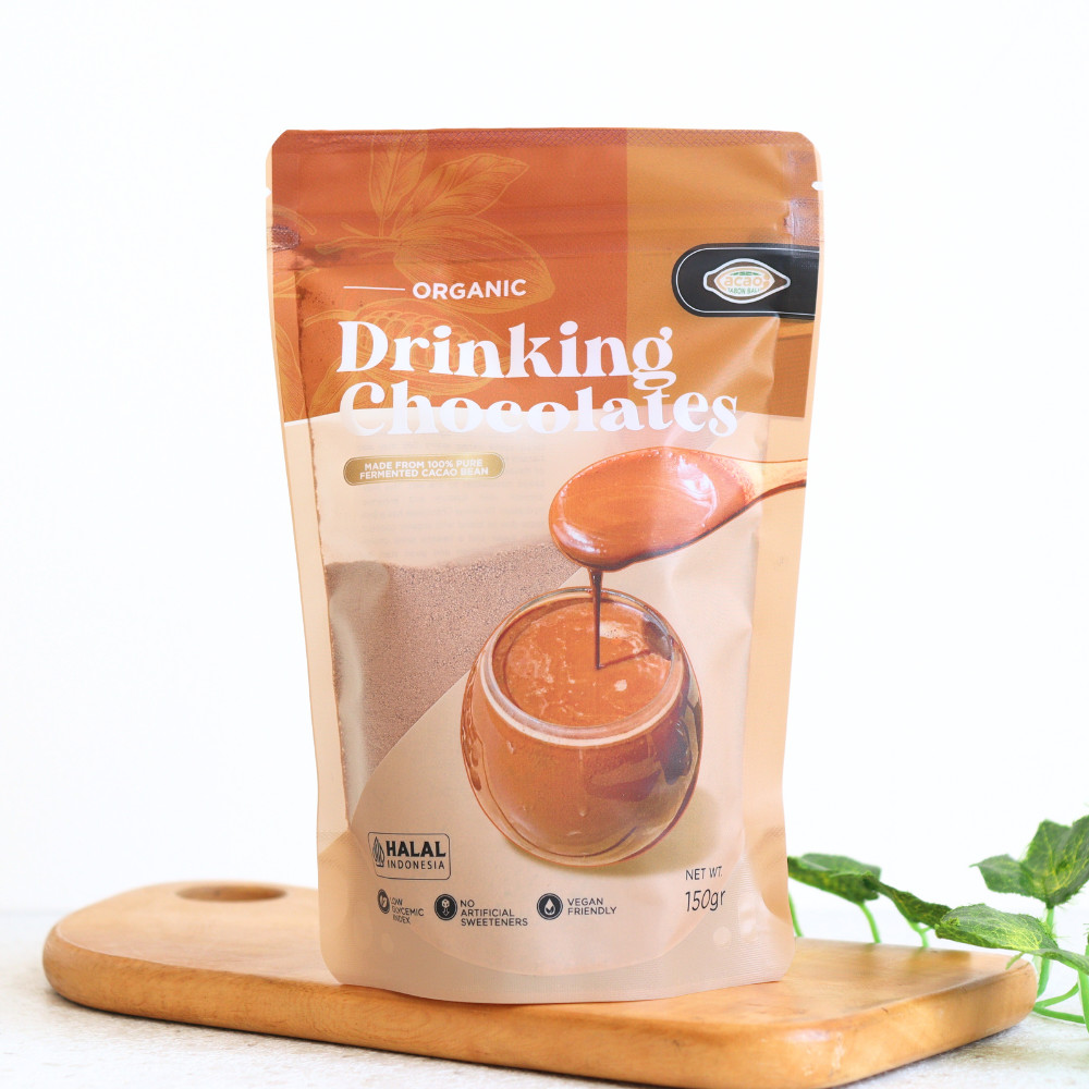 

150g Organic Drinking Chocolate - Cacao Tabon Bali