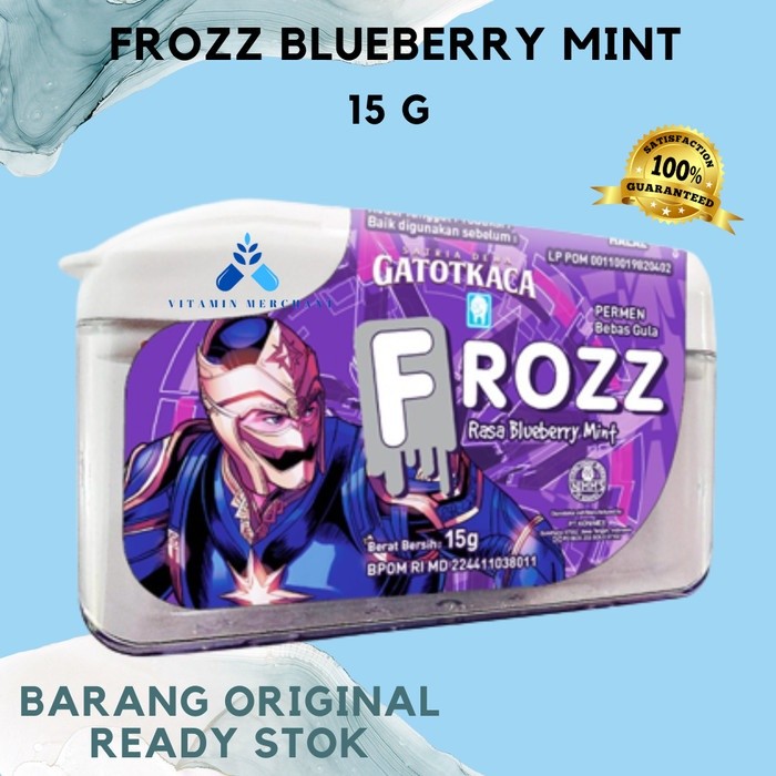 

Frozz Blueberry Mint bebas gula, rendah kalori & dingin menyegarkan - vm2