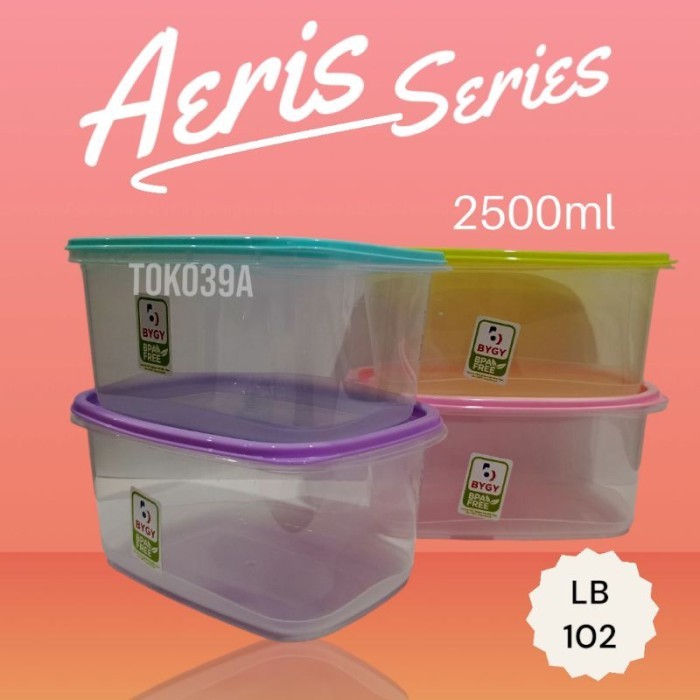 LB 102 AERIS 3500 Tempat Penyimpanan Makanan / Tempat Bekal / Wadah Makanan