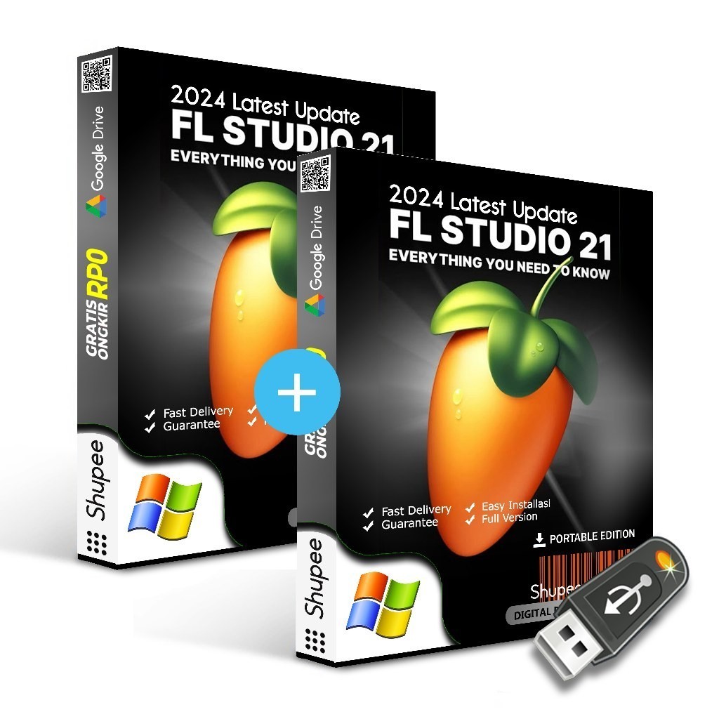 Giveaway - Applikasi FL Studio 21 Installer + Portable