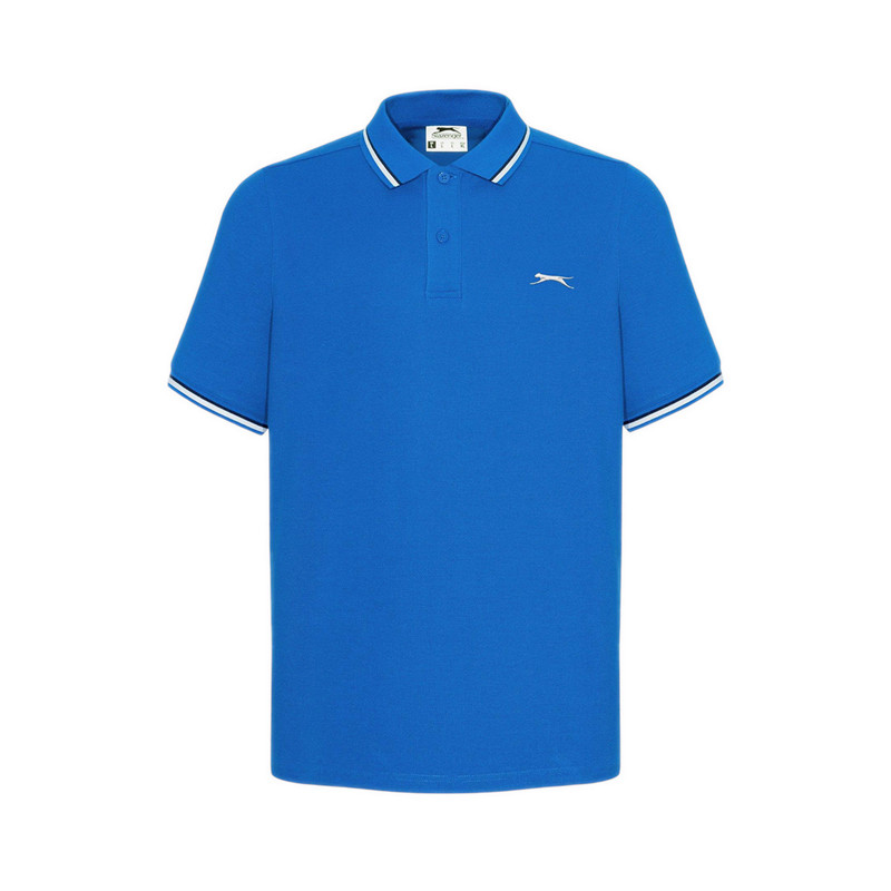 Slazenger Men's Leisure Short Sleeve Polo Shirts - Royal