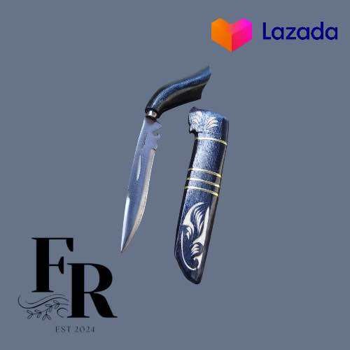 FR GOLOK ASLI CIBATU GOLOK KECIL LADU UKIR KHUSUS PEMOTONG/BAJA PER/GOLOK MULTI FUNGSI