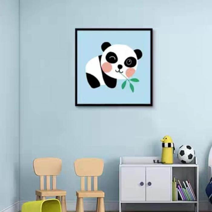 

Painting by Number Children Canvas Animal / Set Kanvas Lukis Hewan Anak Belajar / Mewarnai Nomor Hewan Set Hadiah - Chick