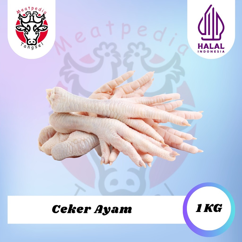 

Ceker Ayam Bersih Tanpa Kuku Frozen 1kg
