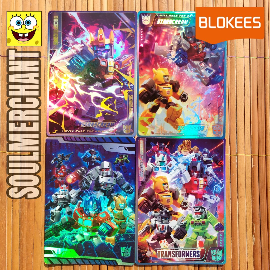 Kartu Transformers Blokees Galaxy Version Defender Mix Bebas Pilih