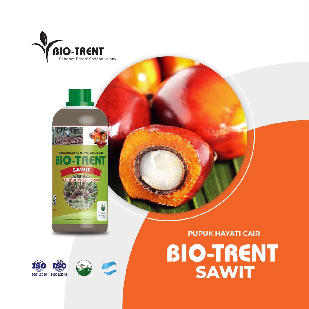 Pupuk Hayati Cair BIOTRENT SAWIT 1 Liter