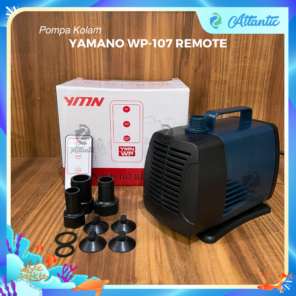YAMANO WP 107 REMOTE POMPA CELUP POMPA KOLAM  REMOTE 5000 LPH