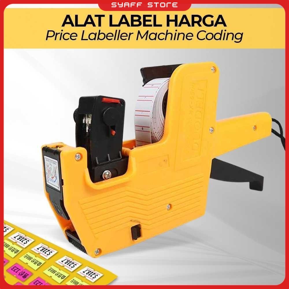 

DUODELI Alat Label Harga Price Labeller Machine Coding - MX-5500