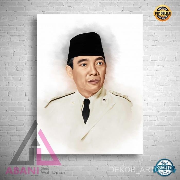 Abani Shop Gambar Foto Presiden IR Soekarno