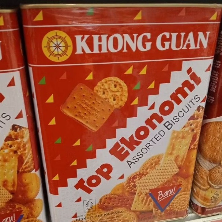 

Khong Guan Assorted Biscuits Top Ekonomi 1150g