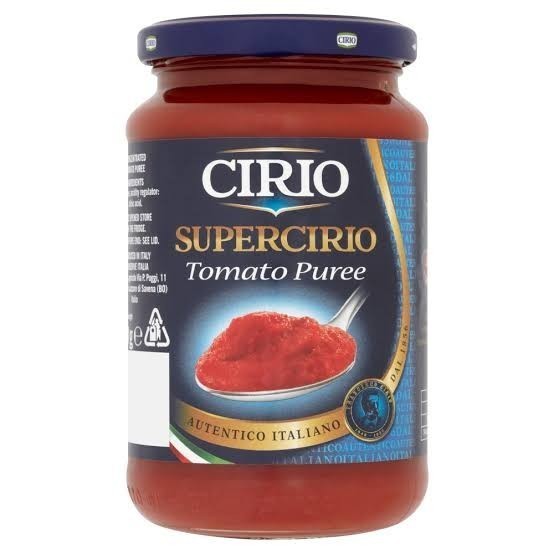 

Cirio Tomato Puree Super Cirio / Tomat Puree Cirio - 350 Gram