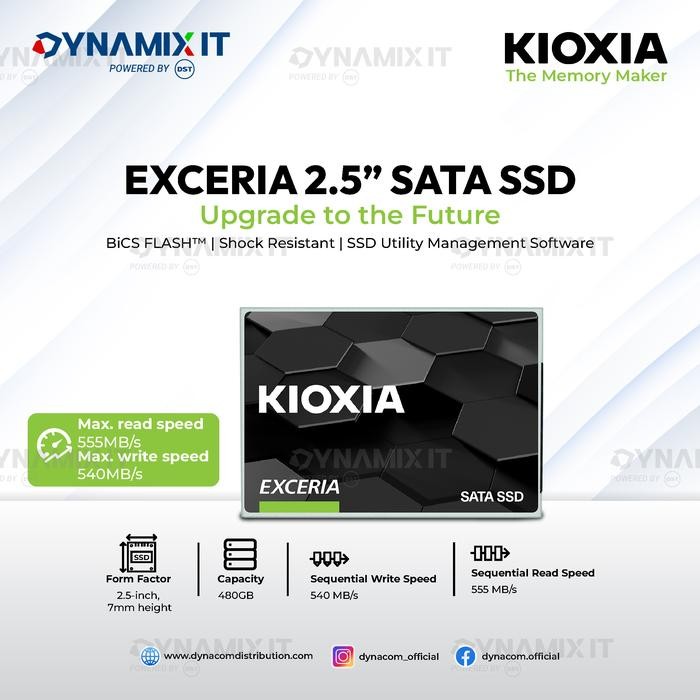 SSD KIOXIA Exceria 2.5" SATA 480GB